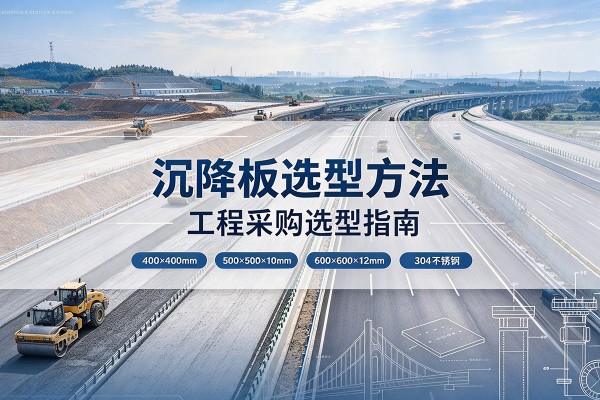文圣沉降板选择方法