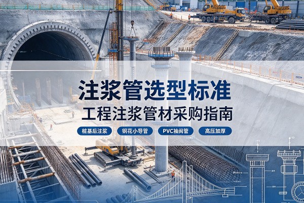 文圣注浆管选型标准